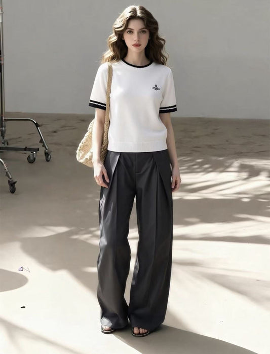 Vivienne Westwood Knitting Casual T-shirt