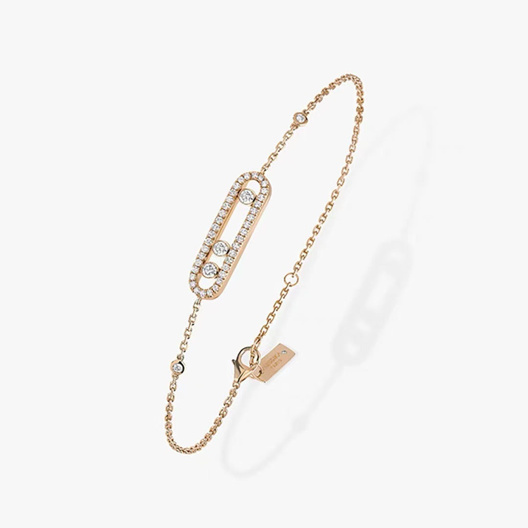 Vivienne Westwood Simple Rhinestone Bracelet