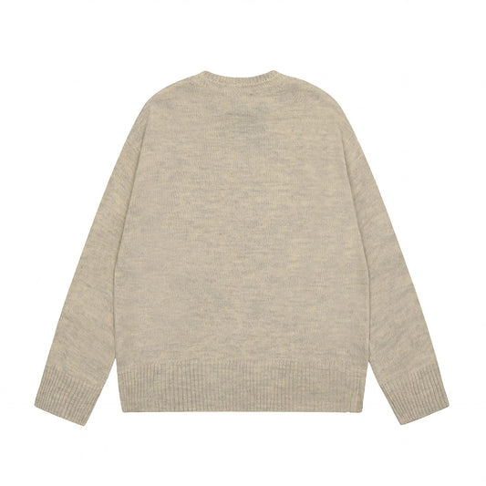 Vivienne Westwood Solid-Color Cotton-Wool Sweate