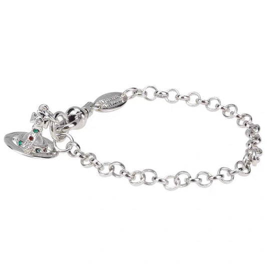 Vivienne Westwood Crystal Saturn Bracelet