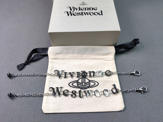 Vivienne Westwood Pearl Letter Bracelet