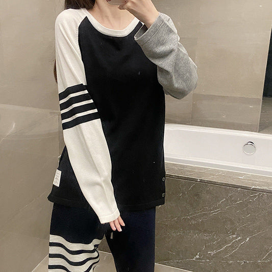 2025SS Women's long-sleeved T-shirt THOM TREND