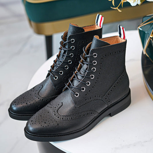 Thom Browne High Top leather Shoe