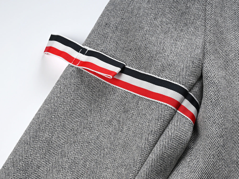 Thom Browne Women's Jacket and Skirt Set | Two-Piece Suit Ensemble