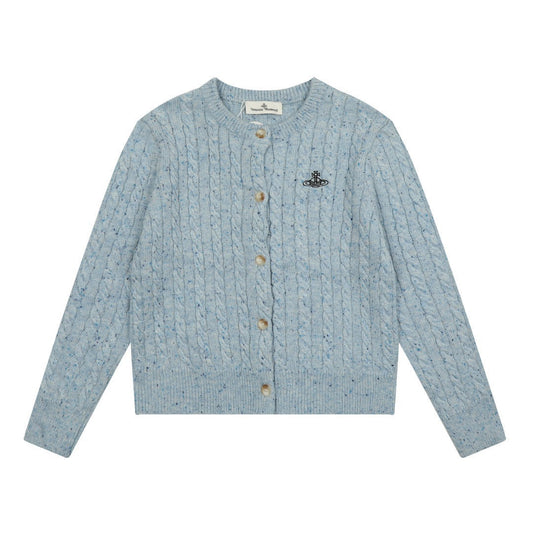 Vivienne Westwood Color-block Cotton-Wool Cardigan