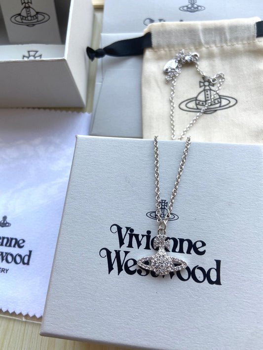 Vivienne Westwood Rhinestone Collar Necklace