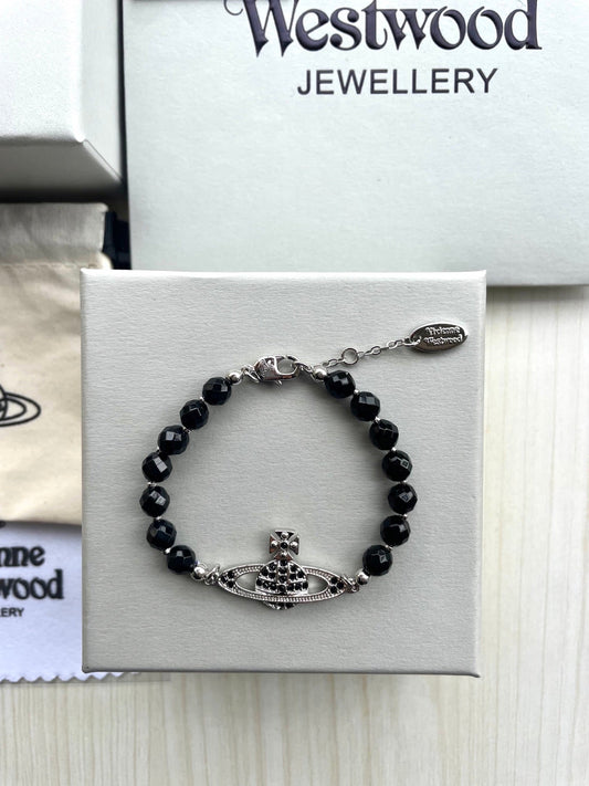 Vivienne Westwood Black Planet Bracelet
