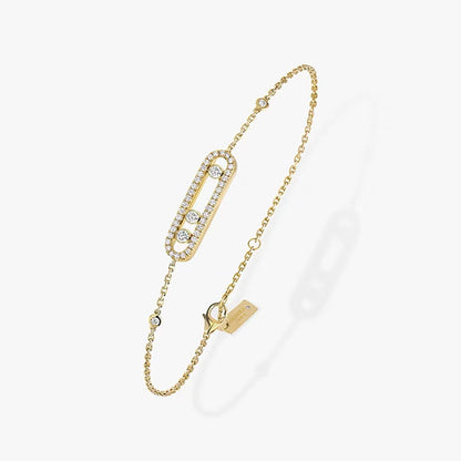 Vivienne Westwood Simple Rhinestone Bracelet