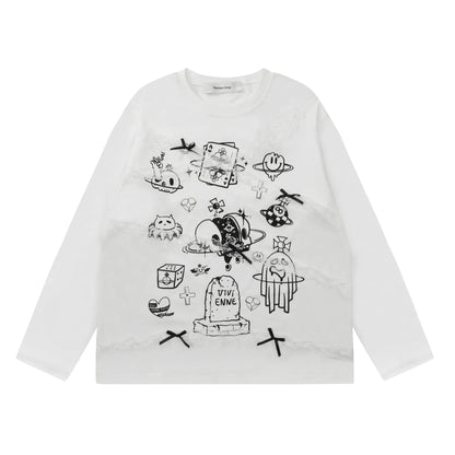 Vivienne Westwood Graffiti-Style Casual Sweatshirt