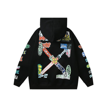 OFF-Whlte Arrow logo sports sweatshirt#37