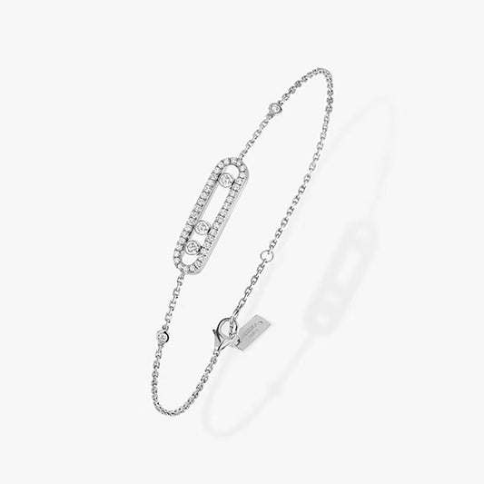 Vivienne Westwood Simple Rhinestone Bracelet