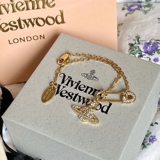 Vivienne Westwood Saturn Pin Bracelet