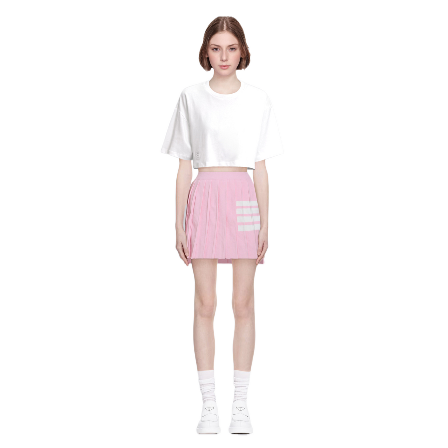 Thom Browne Women's short pleated skirt
