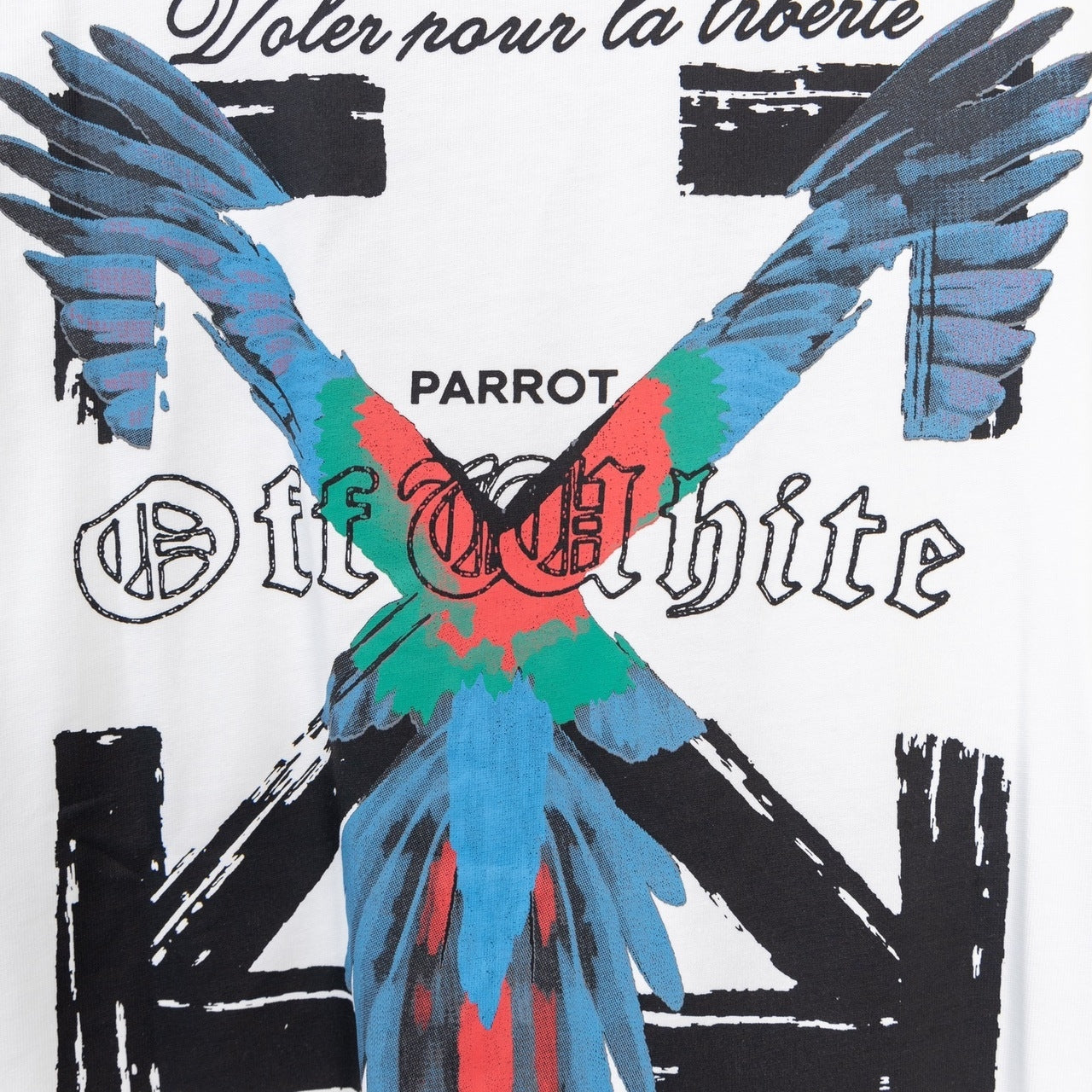OFF-Whlte Arrow logo print T-shirt#86