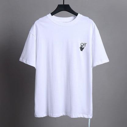 OFF-Whlte Arrow Logo Cotton T-shirt#68