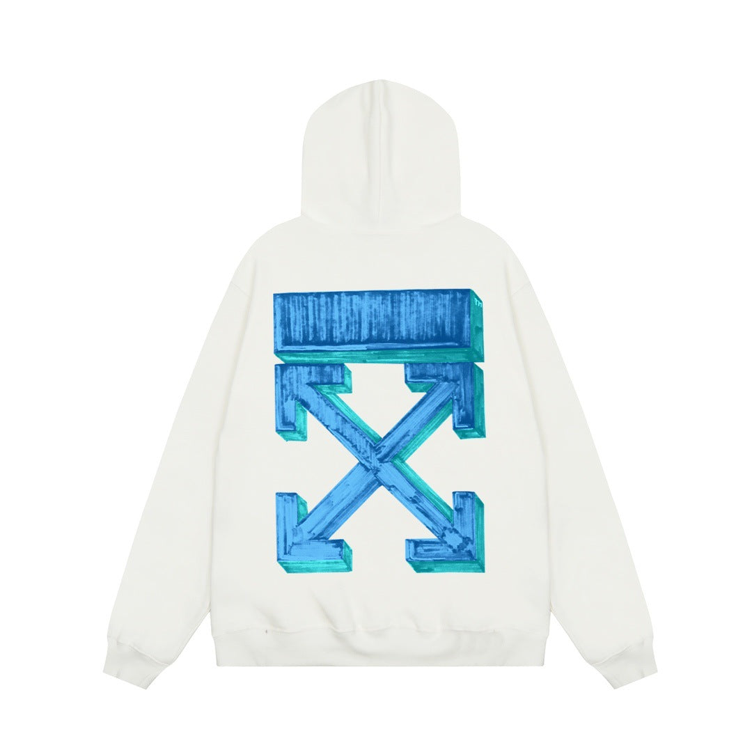 OFF-Whlte Arrow logo sports sweatshirt#15