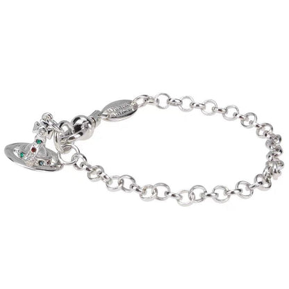 Vivienne Westwood Crystal Saturn Bracelet