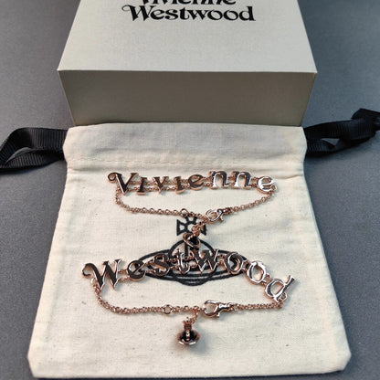 Vivienne Westwood Pearl Letter Bracelet