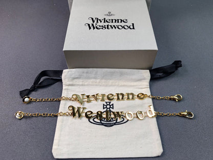 Vivienne Westwood Pearl Letter Bracelet