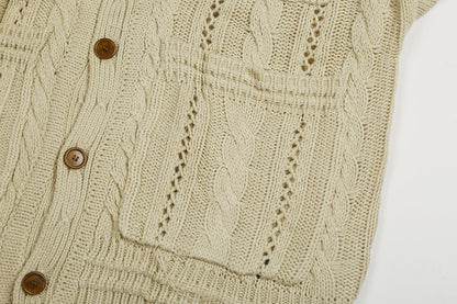 Vivienne Westwood Solid-Color Cotton-Wool Cardigan