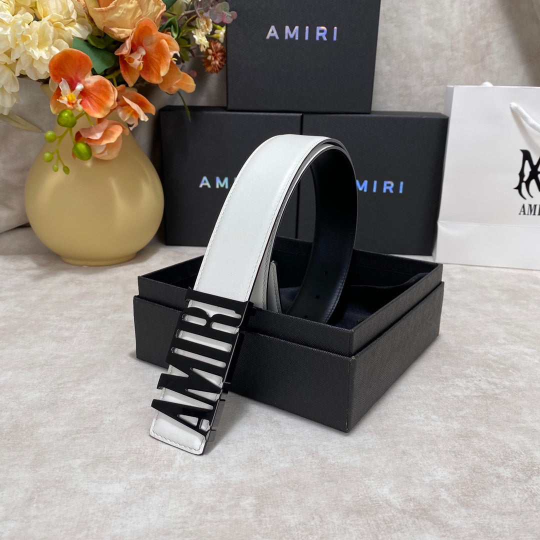 AMIRI Embossed Belt – Buckle #14