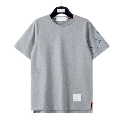 Thom Browne Classic 4-Bar Cotton T-Shirt