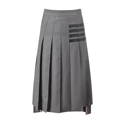 Thom Browne Women's Pure Cotton Long Skirt