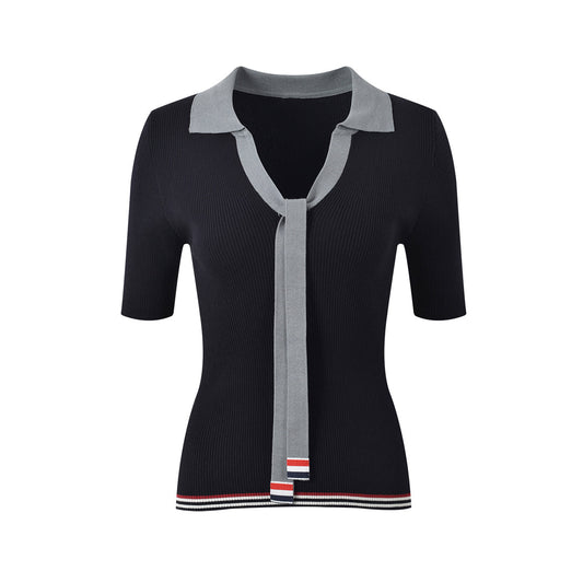 Thom Browne Women's Classic Short Sleeve T-Shirt