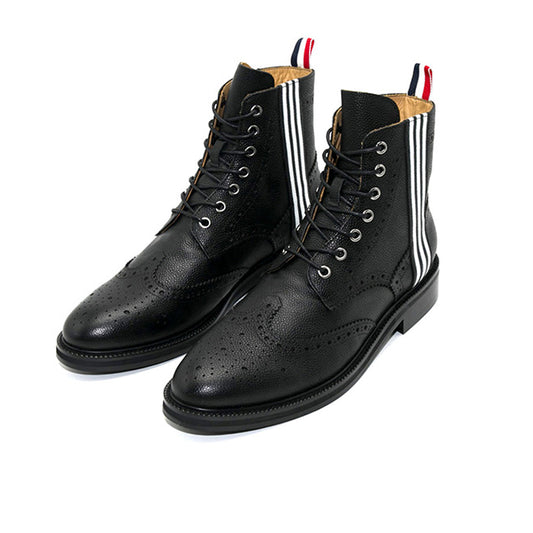 Thom Browne  High Top leather Shoe
