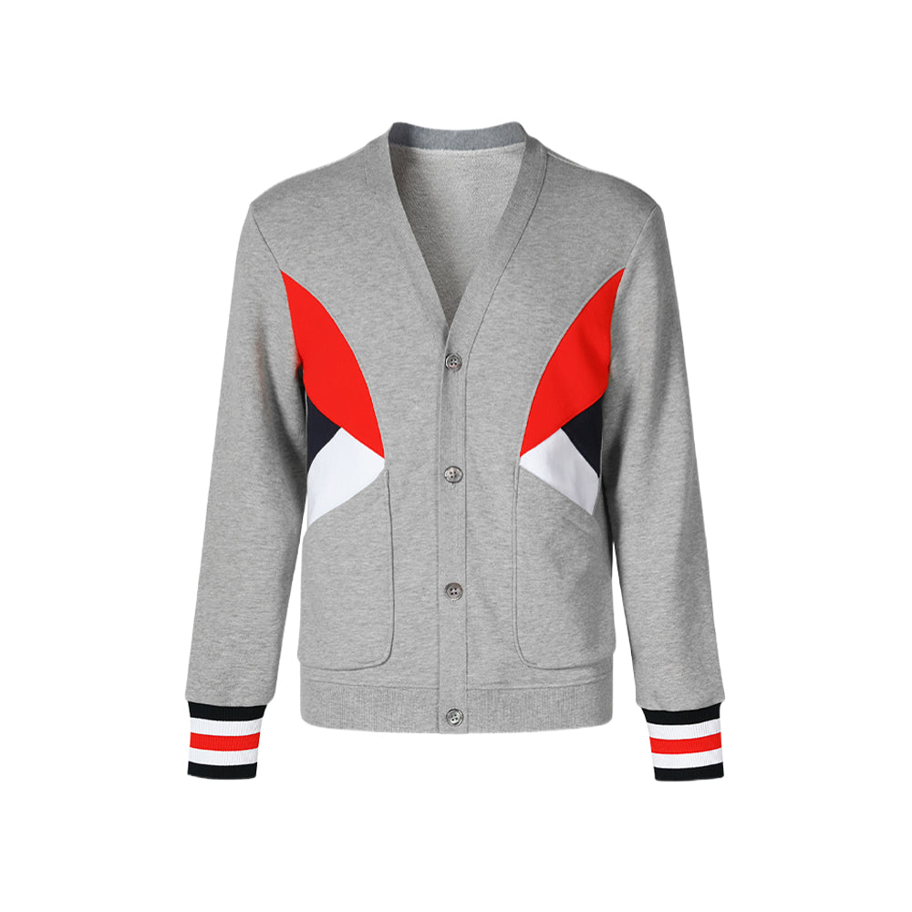 Thom Browne Men's Classic Four-Stripe Hoodie