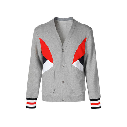 Thom Browne Men's Classic Four-Stripe Hoodie