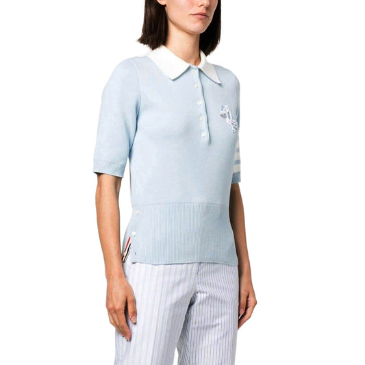 Thom Browne Women's Kite Print Crew Neck T-Shirt