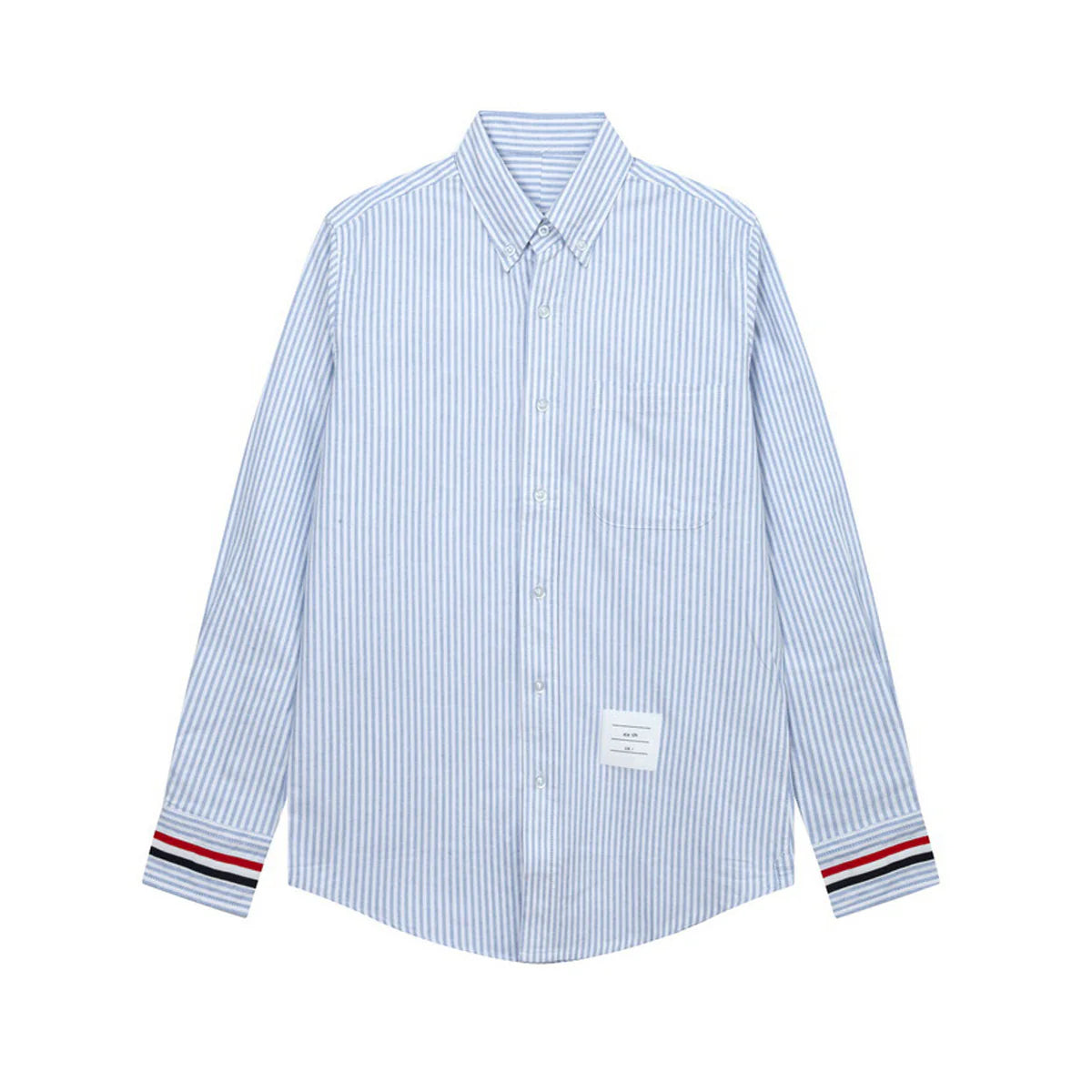 Thom Browne Spring Summer Men's Striped Long Sleeve Shirt