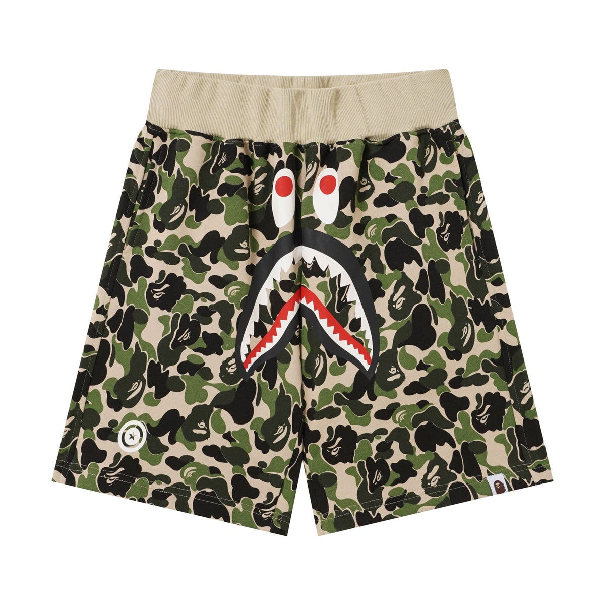 BAPE 1st Camo Shark Sweat Shorts