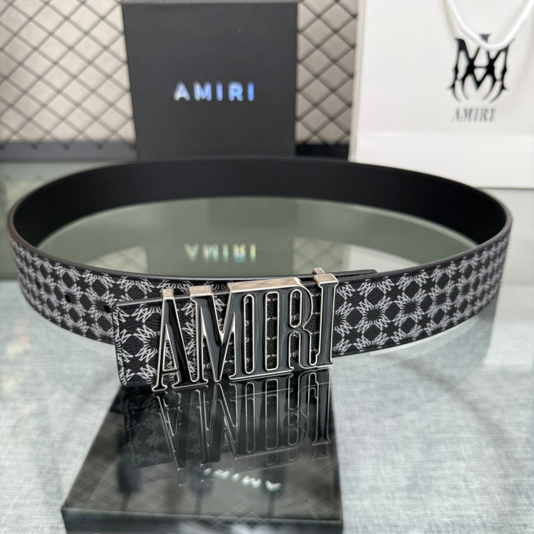 AMIRI Embossed Belt – Buckle #02