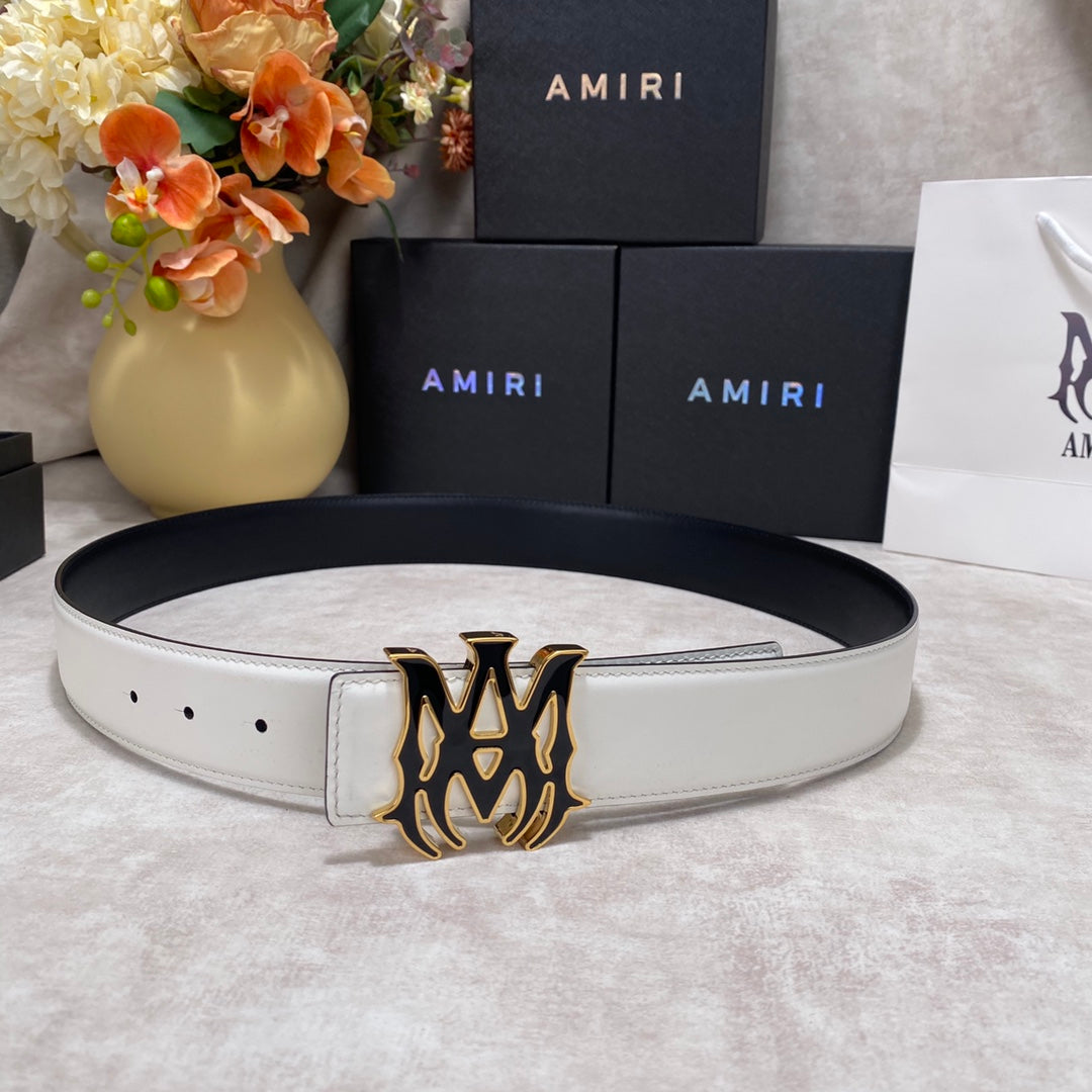 AMIRI Embossed Belt – Buckle #12