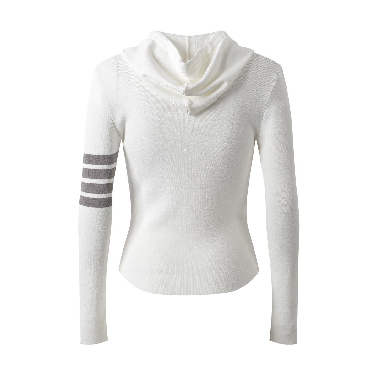 Thom Browne 2025SS Wool Slim-Fit Hooded Sweatshirt