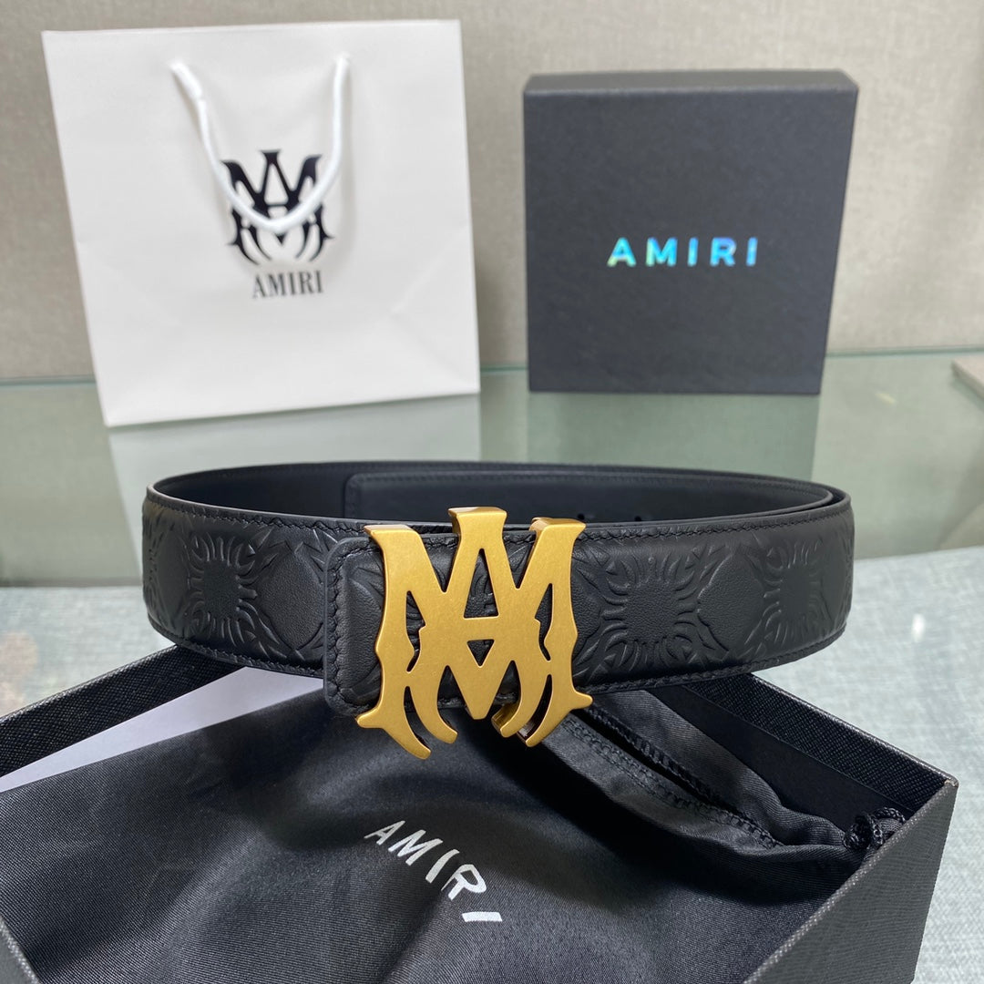 AMIRI Embossed Belt – Buckle #17