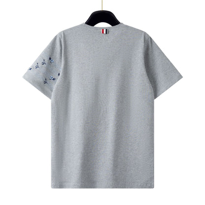 Thom Browne Classic 4-Bar Cotton T-Shirt