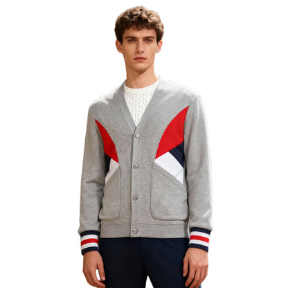 Thom Browne Men's Classic Four-Stripe Hoodie