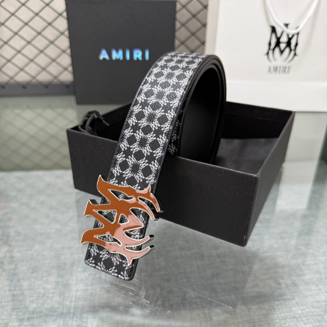 AMIRI Embossed Belt – Buckle #03