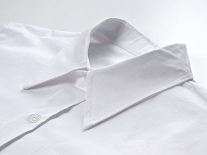 Thom Browne Women's Loose-Fitting Shirt | Oversized Button-Down Blouse