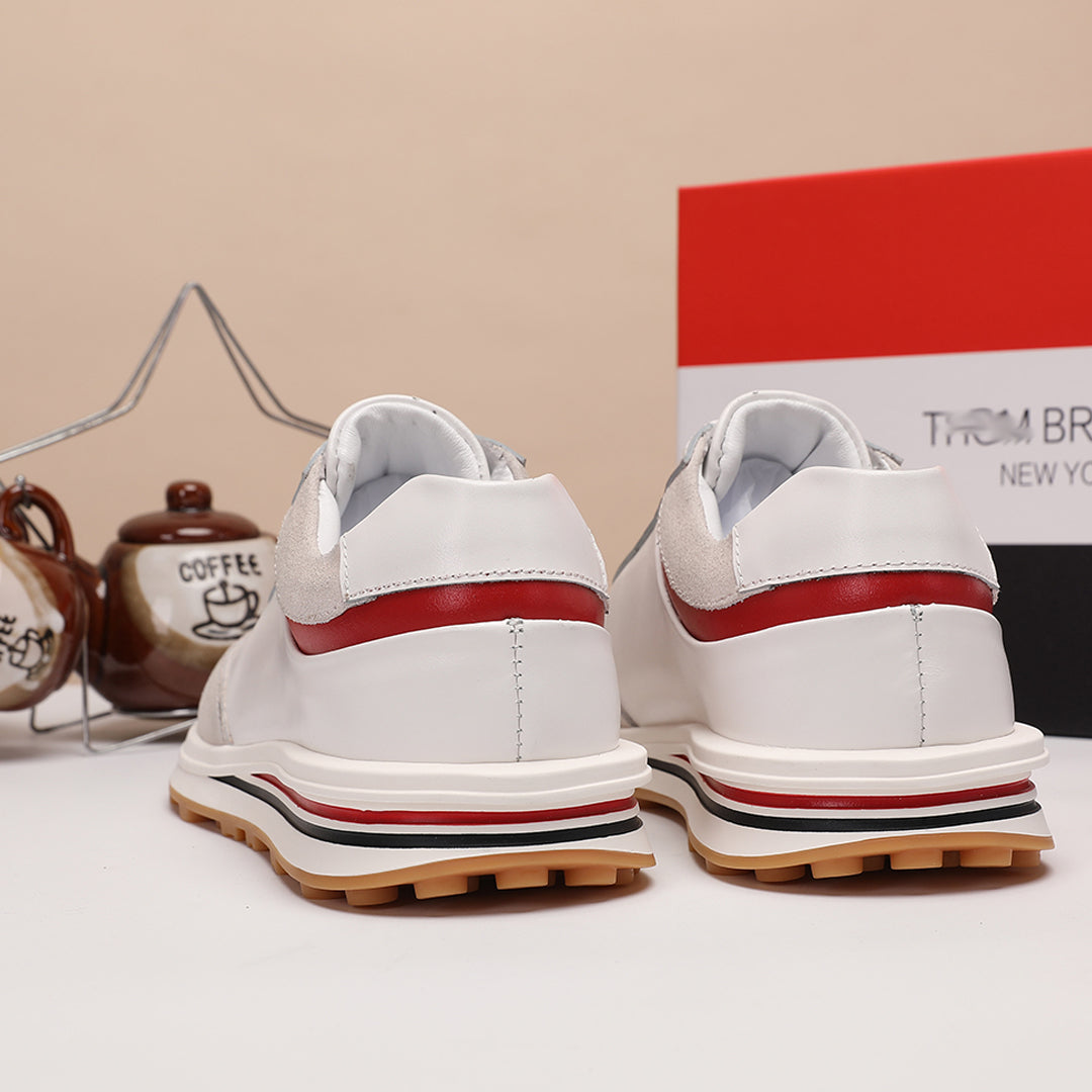 Thom Browne  2025ss Leather sneakers