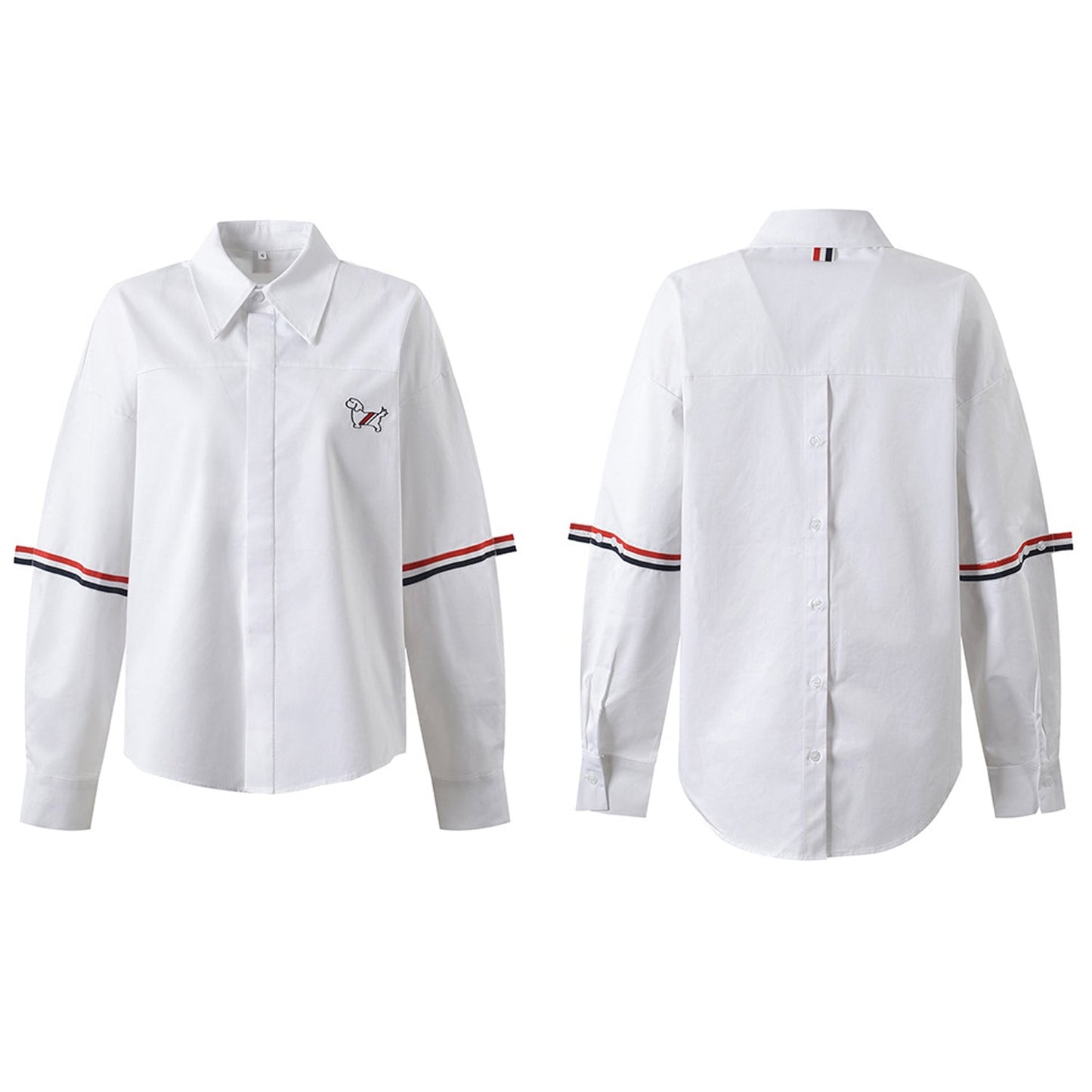 Thom Browne 2026SS Puppy Loose-Fitting Shirt