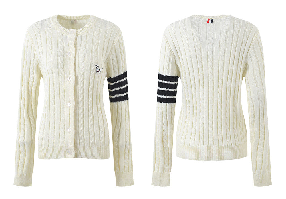 Thom Browne Women's Crew Neck Jacket