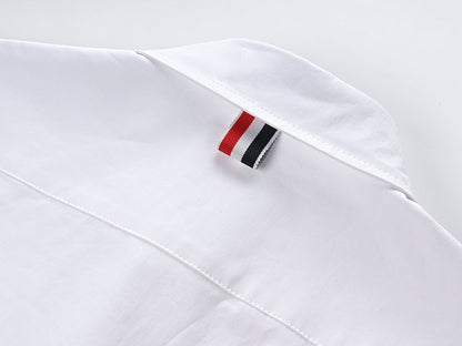 Thom Browne Women's Loose-Fitting Shirt | Oversized Button-Down Blouse