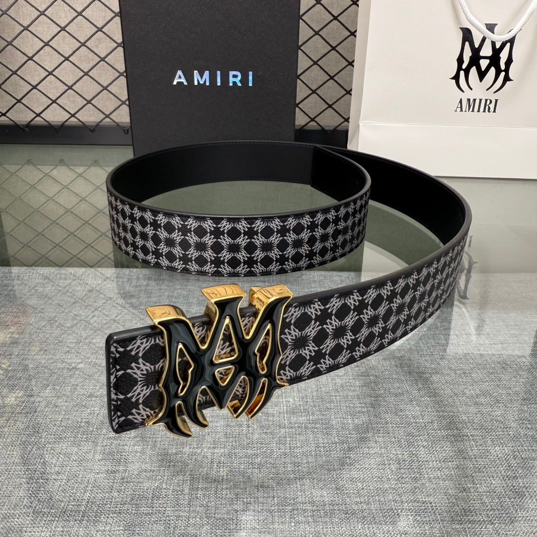AMIRI Embossed Belt – Buckle #03