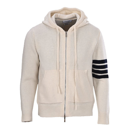 Premium Wool Couples Cardigan - Japanese Cotton Blend Sweater