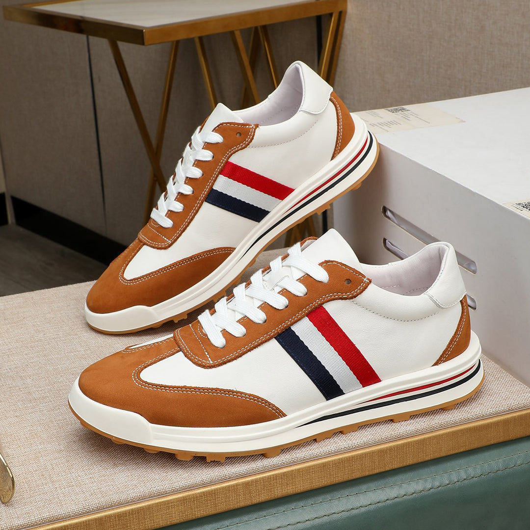 Thom Browne  Man Leather sneakers