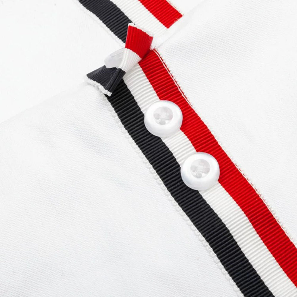 Thom Browne 2026 Puppy Embroidery Long Sleeve Shirt - Premium Cotton